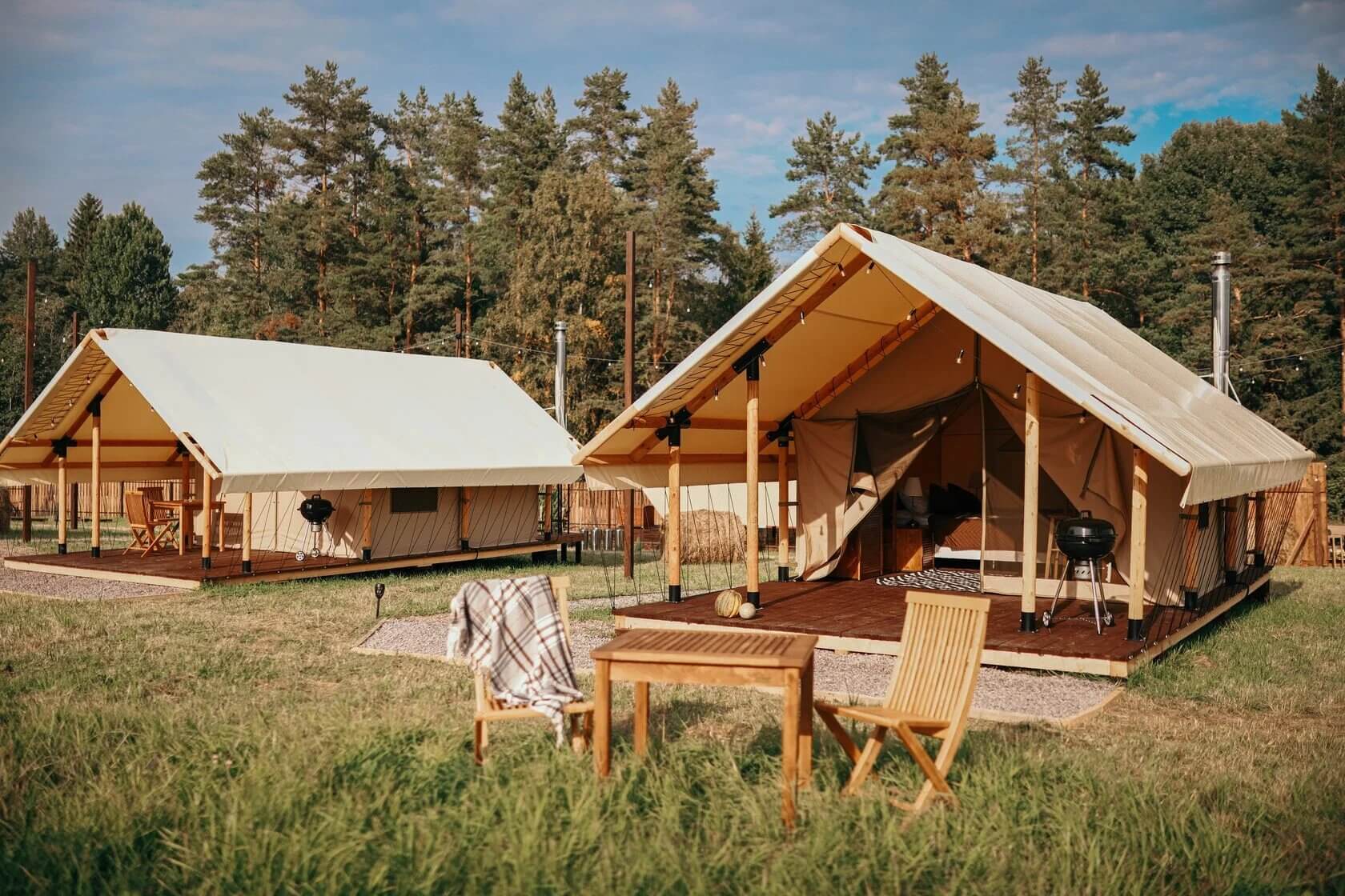 фото — Глэмпинг A-glamp
